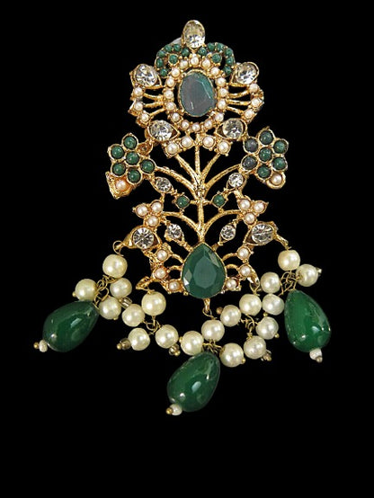 Green Jewellery Set