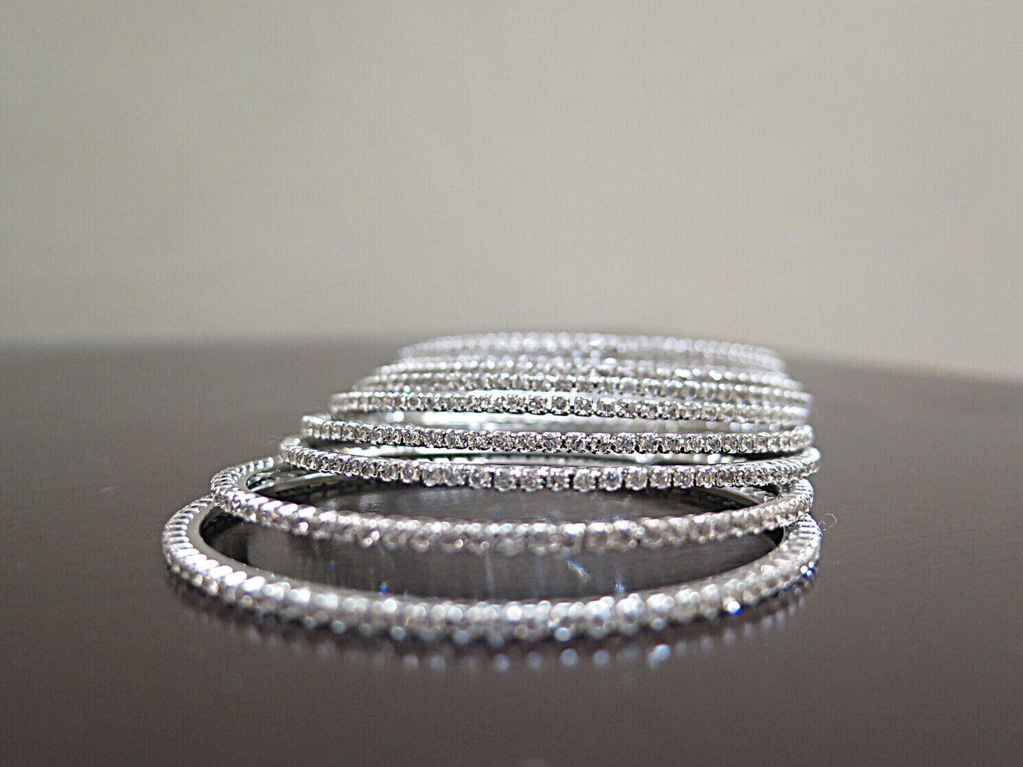 Silver Delicate Bangles